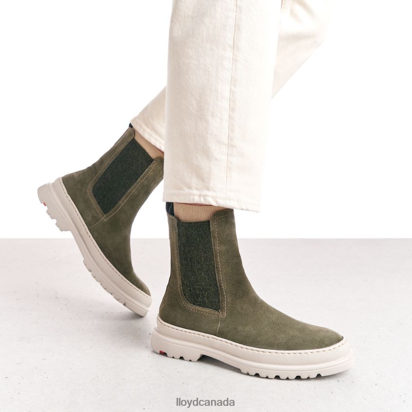 rough leather slip-on ANKLE BOOTS LLOYD Women green R084ZF926 Shoes rough leather slip-on ANKLE BOOTS LLOYD Women green R084ZF926 Shoes